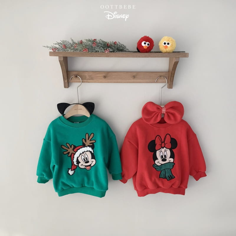 Embroidery Christmas Crew Neck Sweater