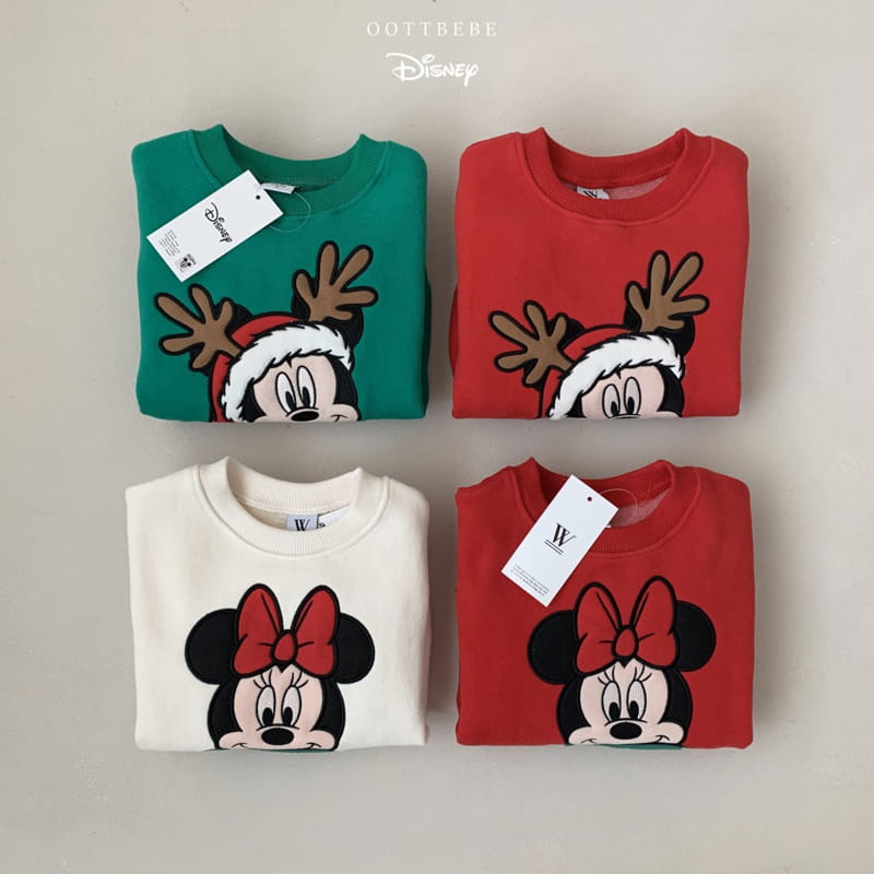 Embroidery Christmas Crew Neck Sweater